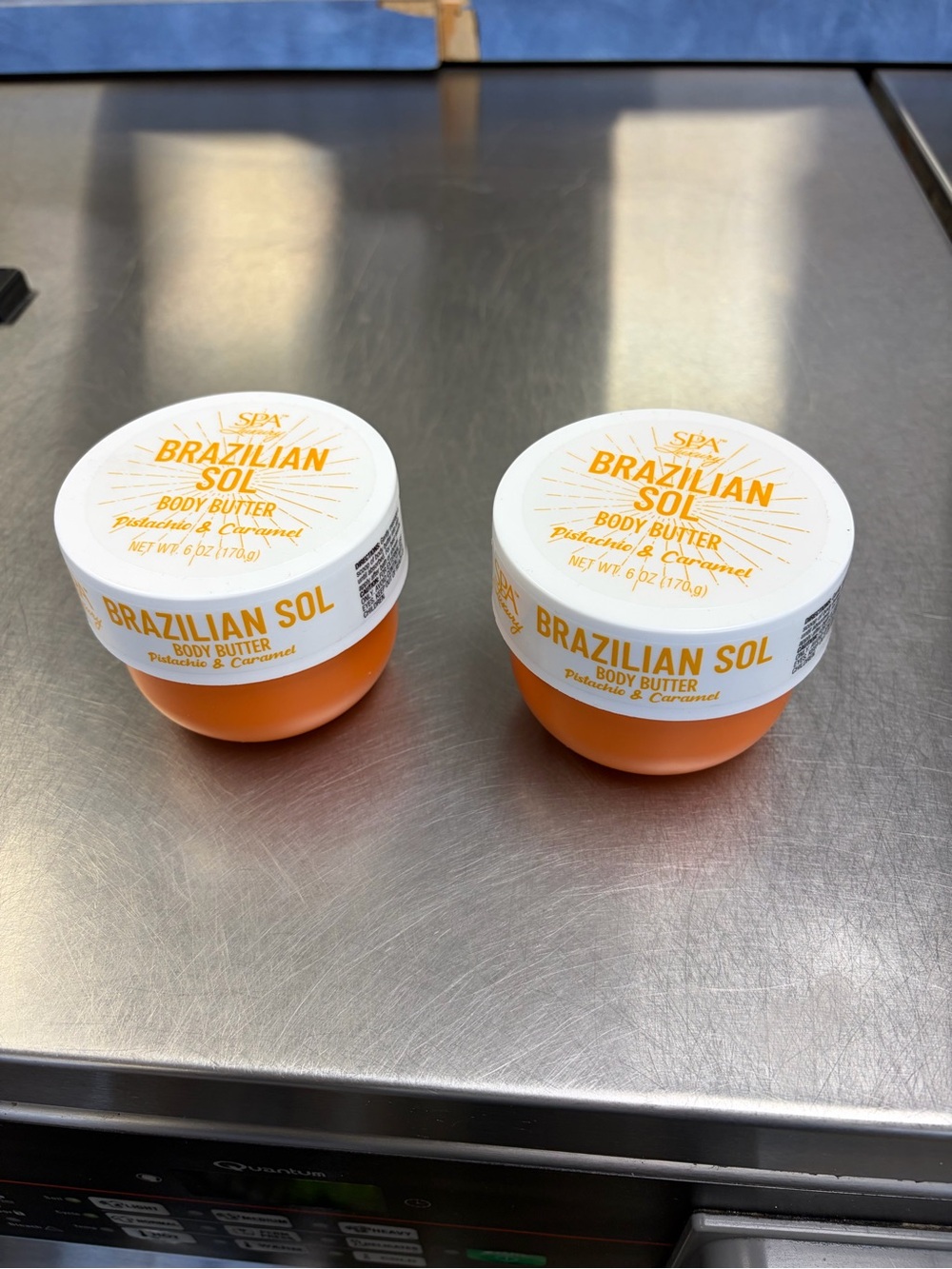Brazilian Sol Pistachio & Caramel Body Butter — Orange